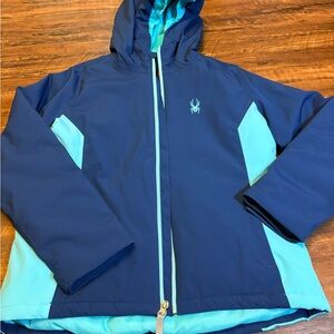 SPYDER GIRLS ADORE FULL ZIP SKIING JACKET SIZE Large NWT 3M THINSULATE